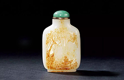 古代和田玉留不留皮?