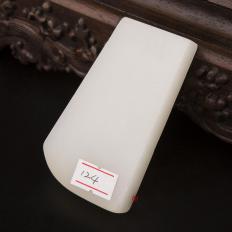 新疆和田玉黃皮羊脂白玉籽玉原料 138.3克
