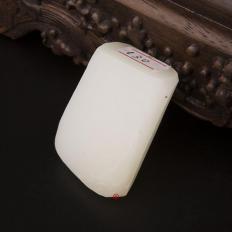 新疆和田玉白皮羊脂白玉籽玉原料 104.5克