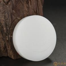 新疆和田羊脂白玉籽玉原料 手鐲心 66克