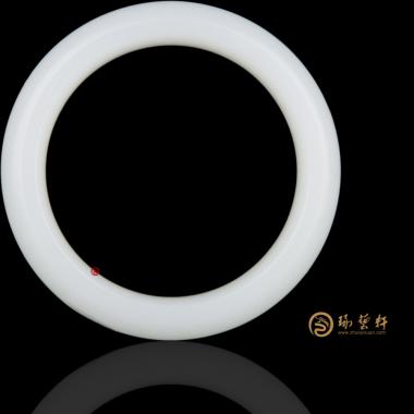 新疆和田一級(jí)白白皮籽玉 手鐲 62.1克