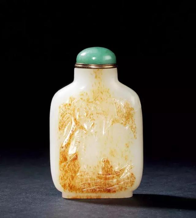古代和田玉留不留皮?